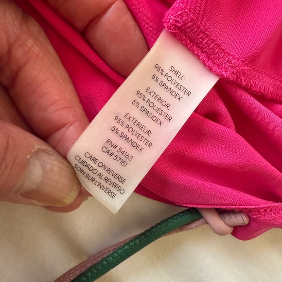 Calvin Klein Fuchsia Sleeveless Blouse XL Worn Once Like New - Picture 8 of 16